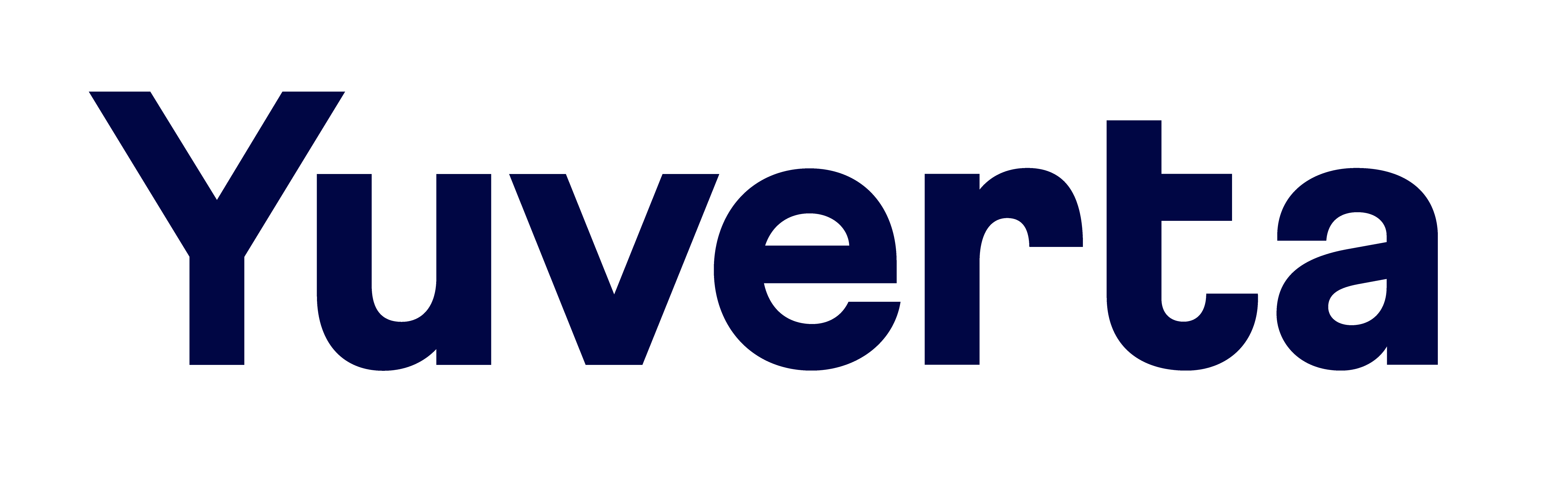 Logo Yuverta Logo Donker Blauw RGB
