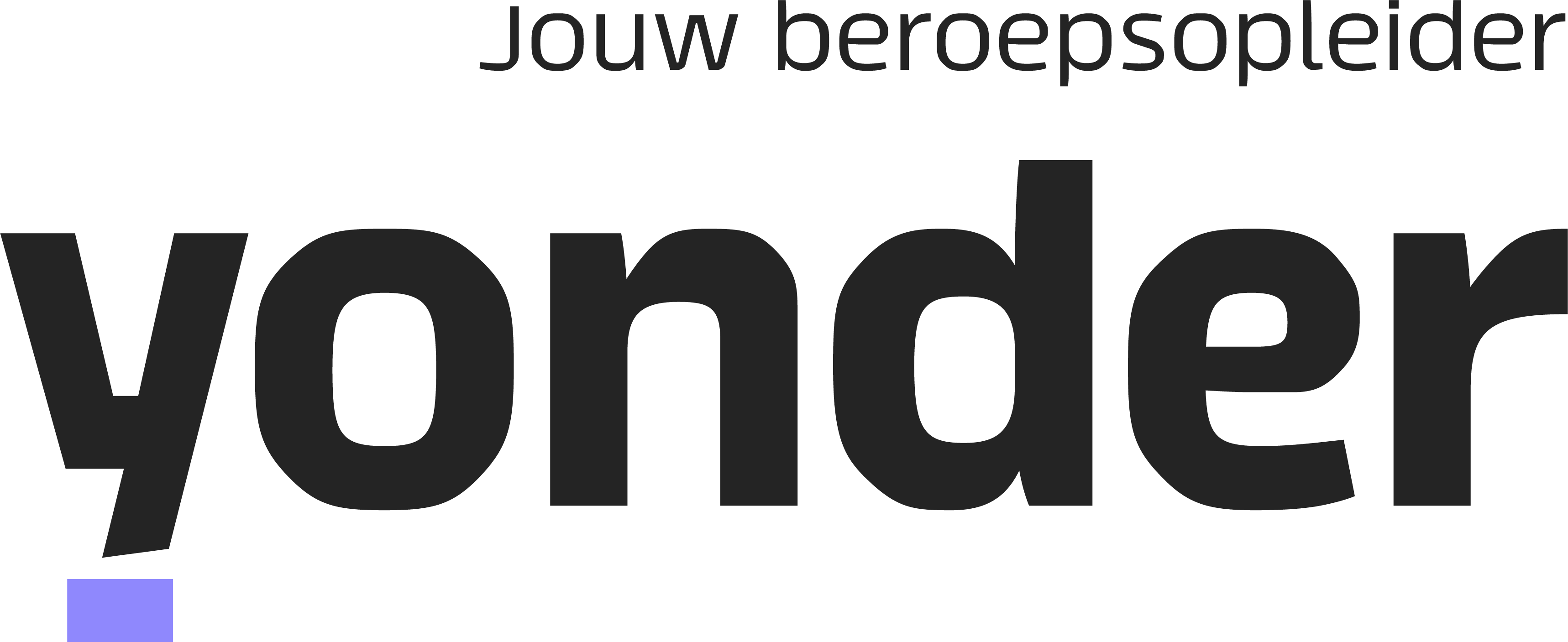 Logo Yonder Logo Jouw Beroepsopleider RGB Zwart Paars